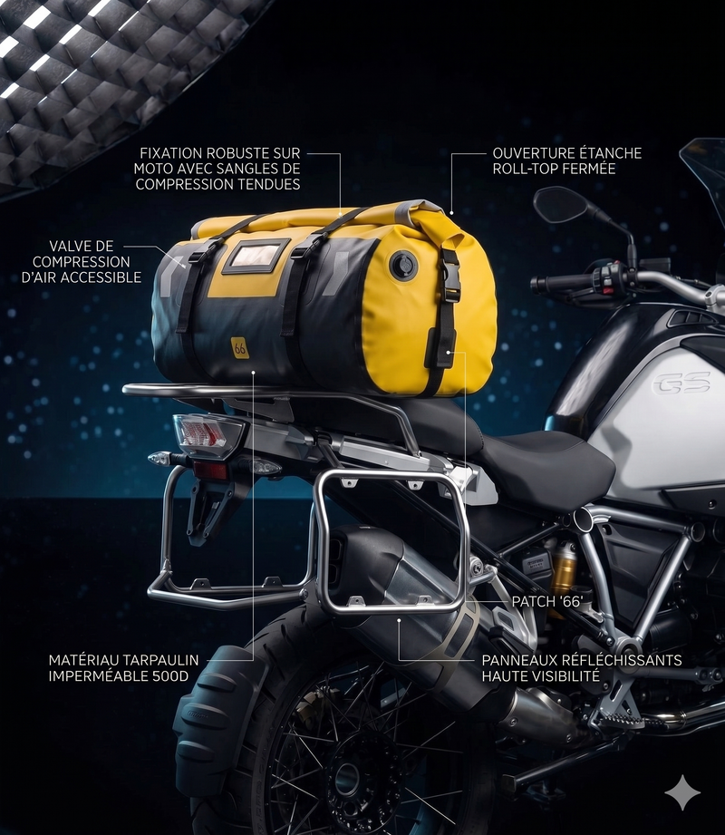 Viaje en moto: ¿cómo elegir tu bolsa de viaje?